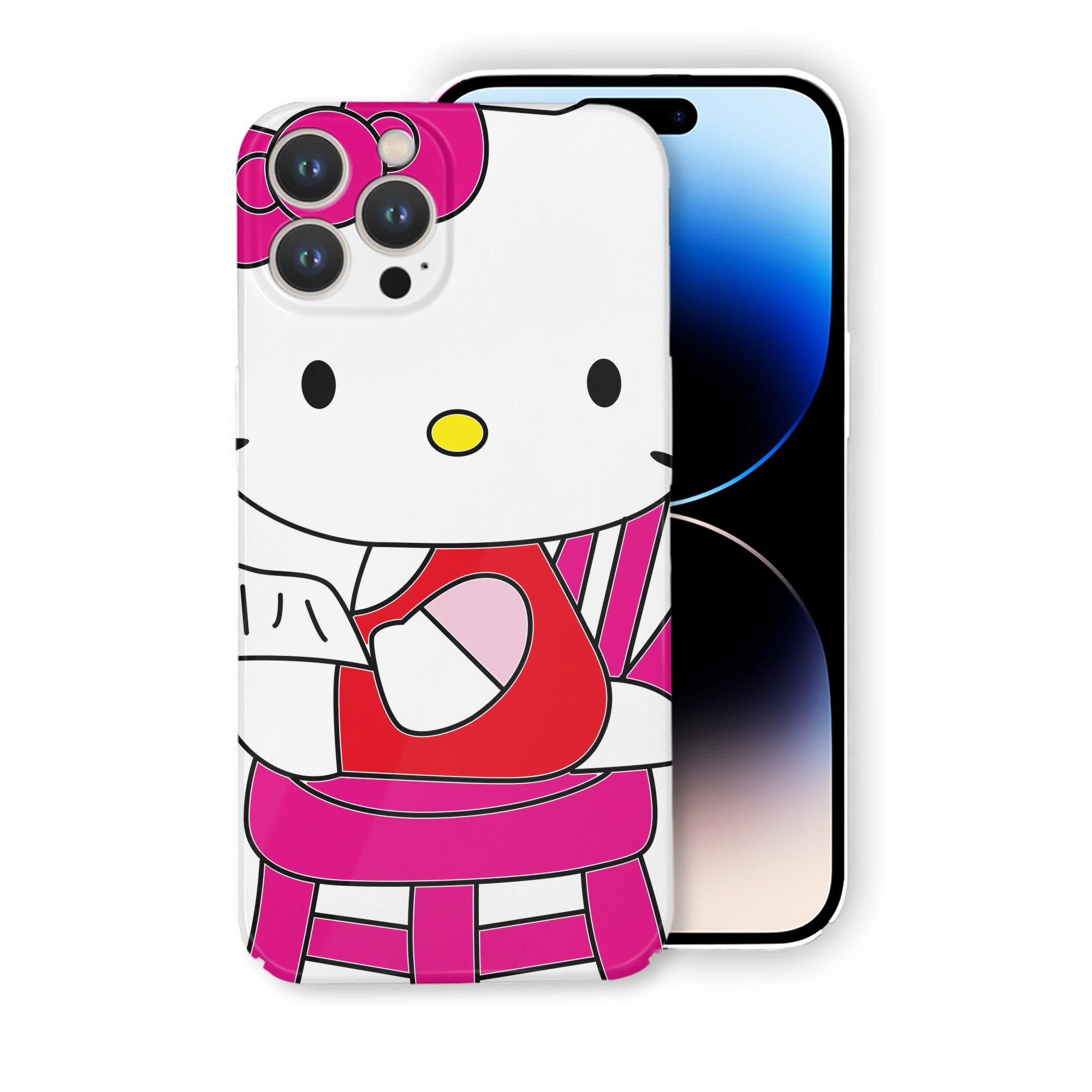 （画像用） Hello Kitty ハローキティ 【iPhone 14シリーズ対応】ハードケース